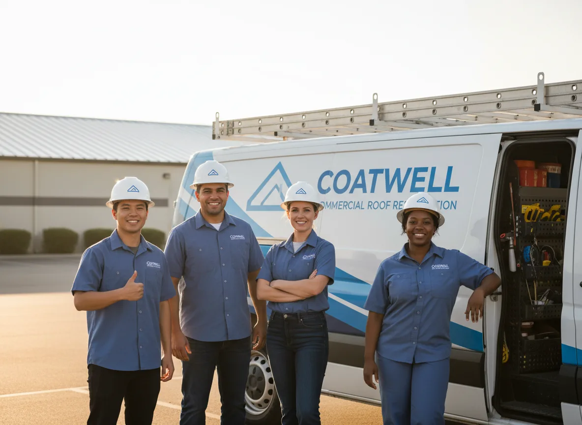 Commercial roof coating company in Seaford, DE